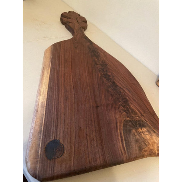 Stumps Custom Wood Walnut Wood Cutting Board Wayfair